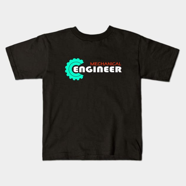 mechanical engineer engineering tee shirt Kids T-Shirt by PrisDesign99
